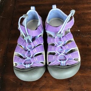 Purple keen water shoes